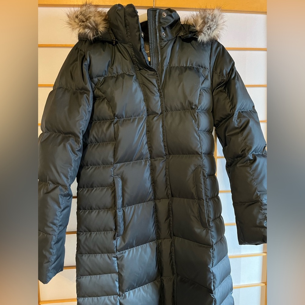 Eddie Bauer - Lodge Down Duffle Coat - Small - Storm Color